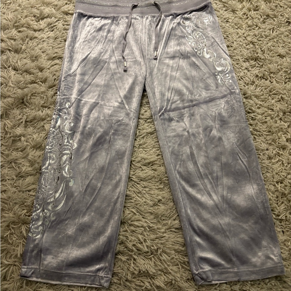 BCBGMaxAzria Silver Fabric with Black Label Size L - Picture 9 of 16